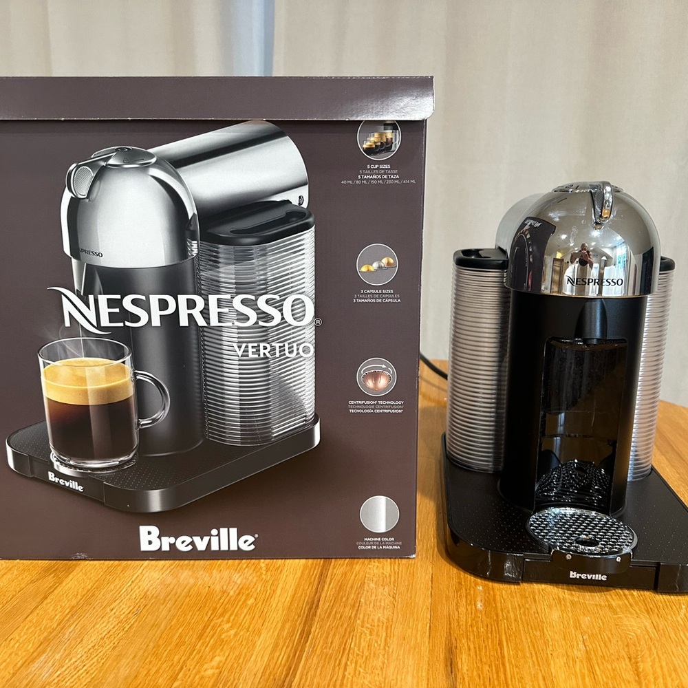Nespresso Breville coffee maker